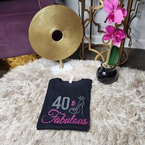 40th & Fabolous Bling Tee